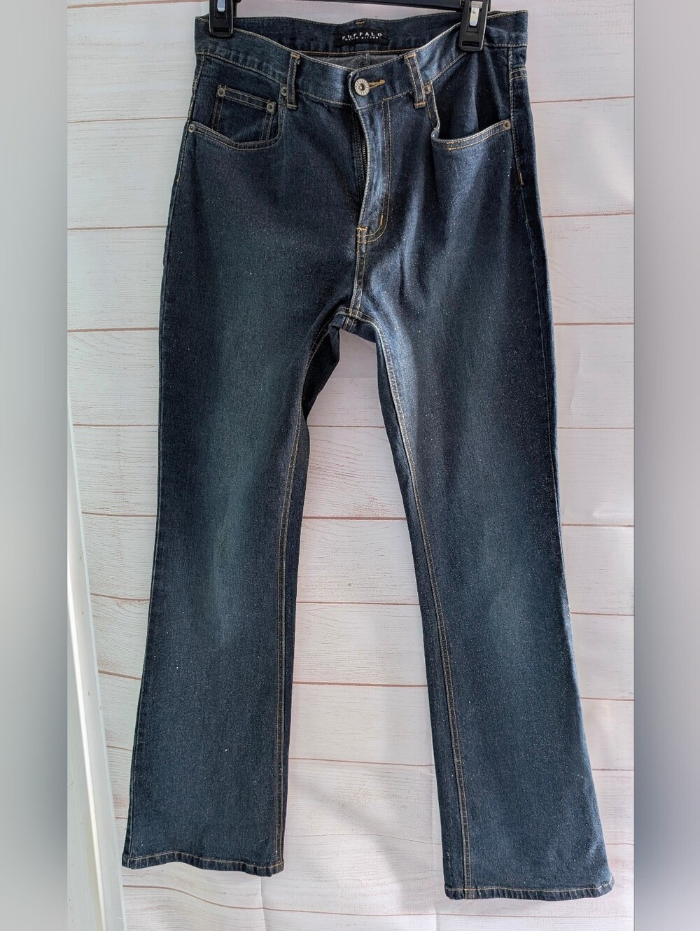 Nwot Rare Buffalo David Bitton Limited Edition Sparkling Boot Cut Jeans Size 30